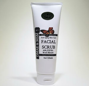 Fields of Ambrosia Jojoba Facial Scrub - 4 oz Plastic Tube