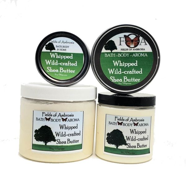 Whipped Wild Crafted Shea Butter
