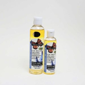 Bath, Body & Massage Oil - White Mountain Lilacs Scent