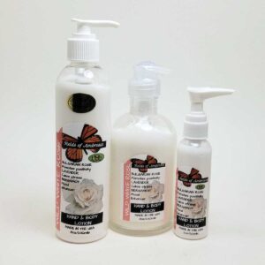 Hand & Body Lotion - Wild White Rose - Scent