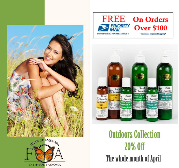 Outdoors Collection 20% Off The Month Of April